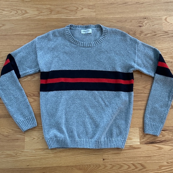Ebby & I NWOT Double Stripe Sweater (M) - Picture 3 of 8